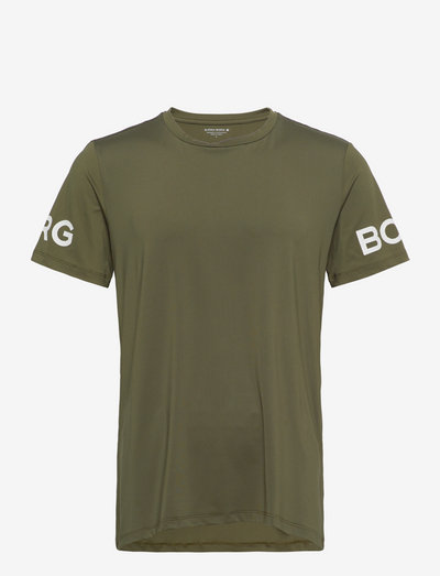 BORG T-SHIRT - t-shirts - ivy green