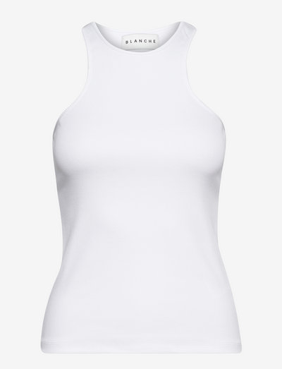 Rosa Rib Tank - t-shirts & topper - white