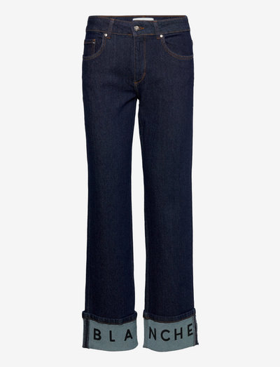 Augusta Logo Jeans - džinsa bikses ar taisnām starām - rinse