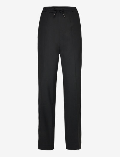 Lora Ida Pants - straight leg trousers - black