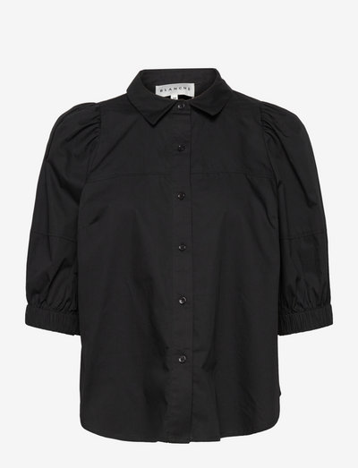 Ginsburg Shirt SS - chemises en jeans - black