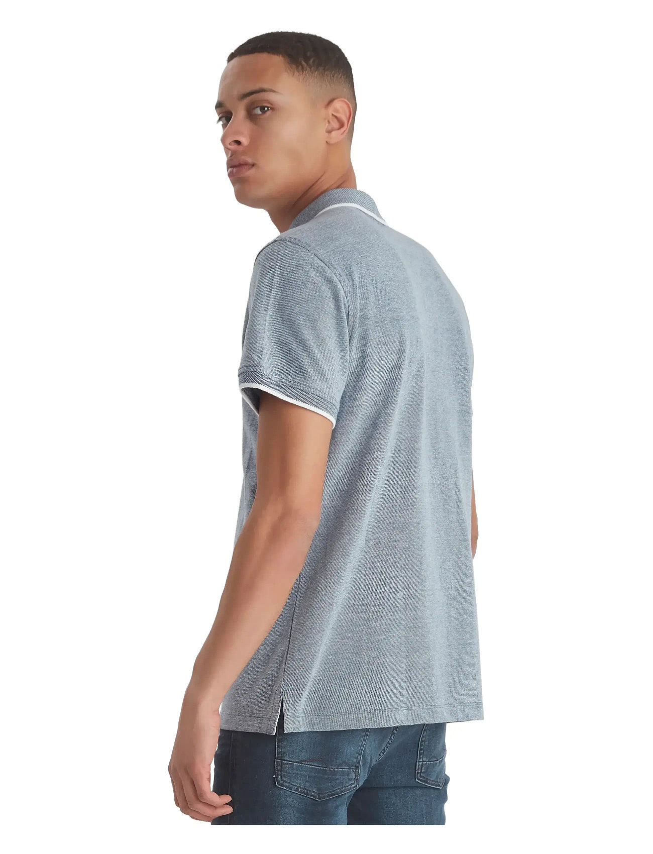 BLEND Bhnate Poloshirt Blau - L - Herren