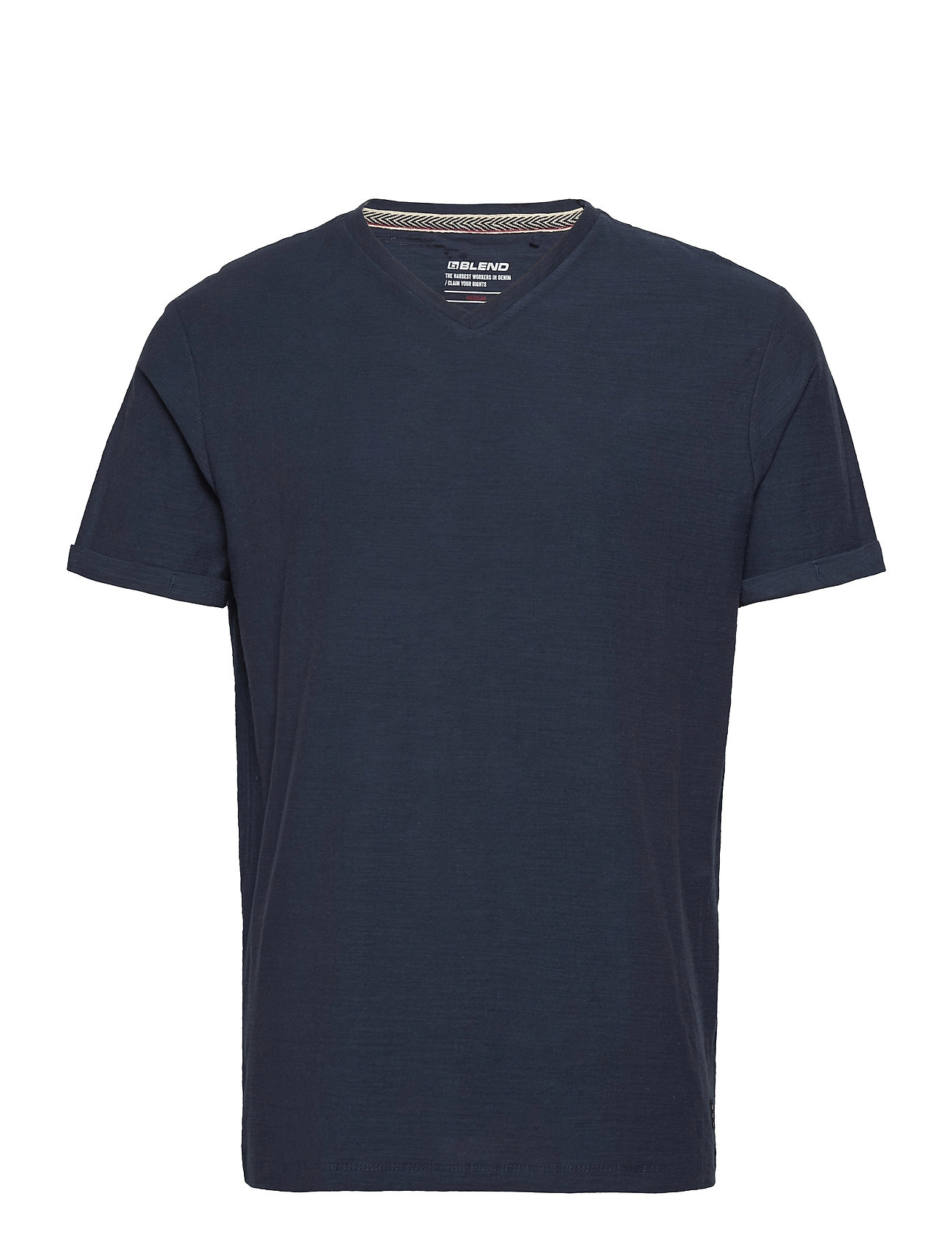 Tee T-shirts Short-sleeved Sininen Blend