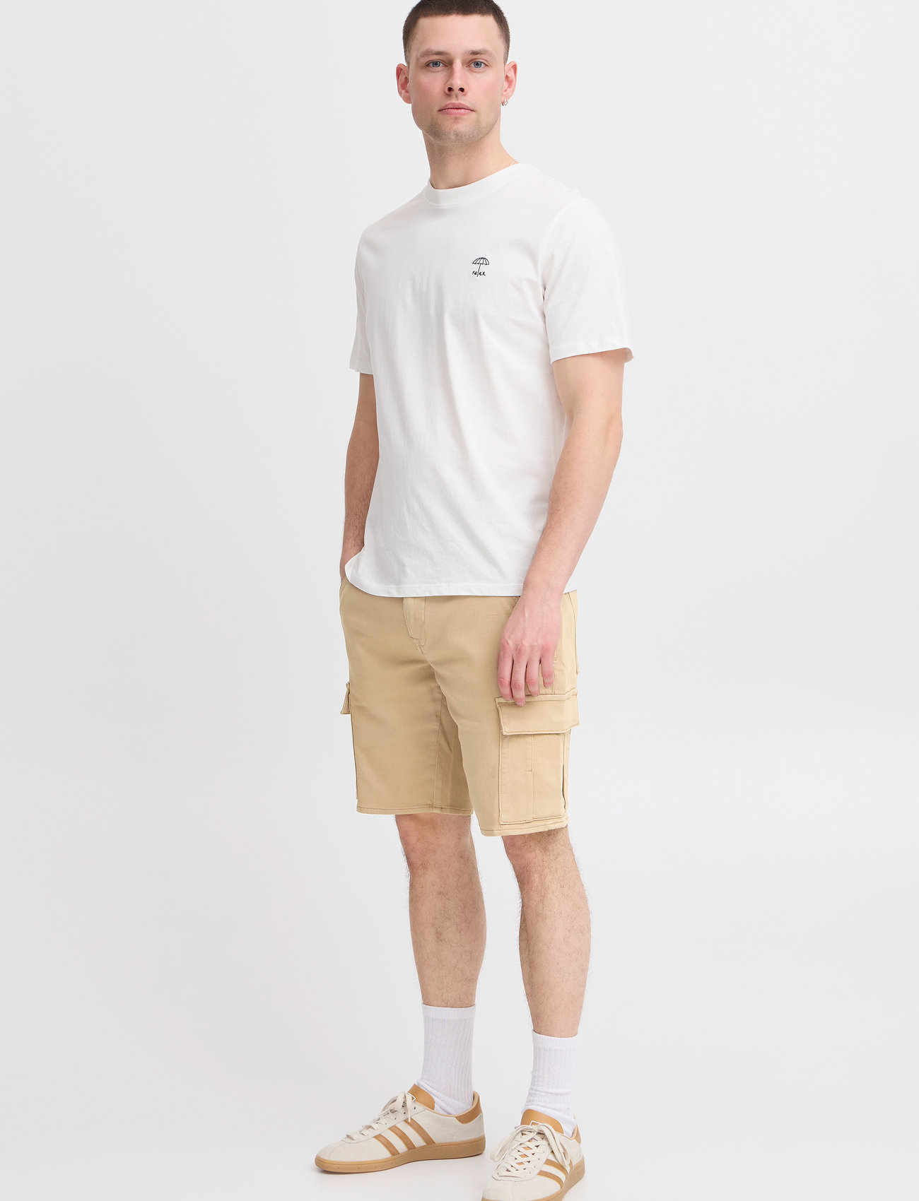 Blend Bhblizzard-Denimshorts-Jogg, L, Beige, Shorts > Denim, Herre