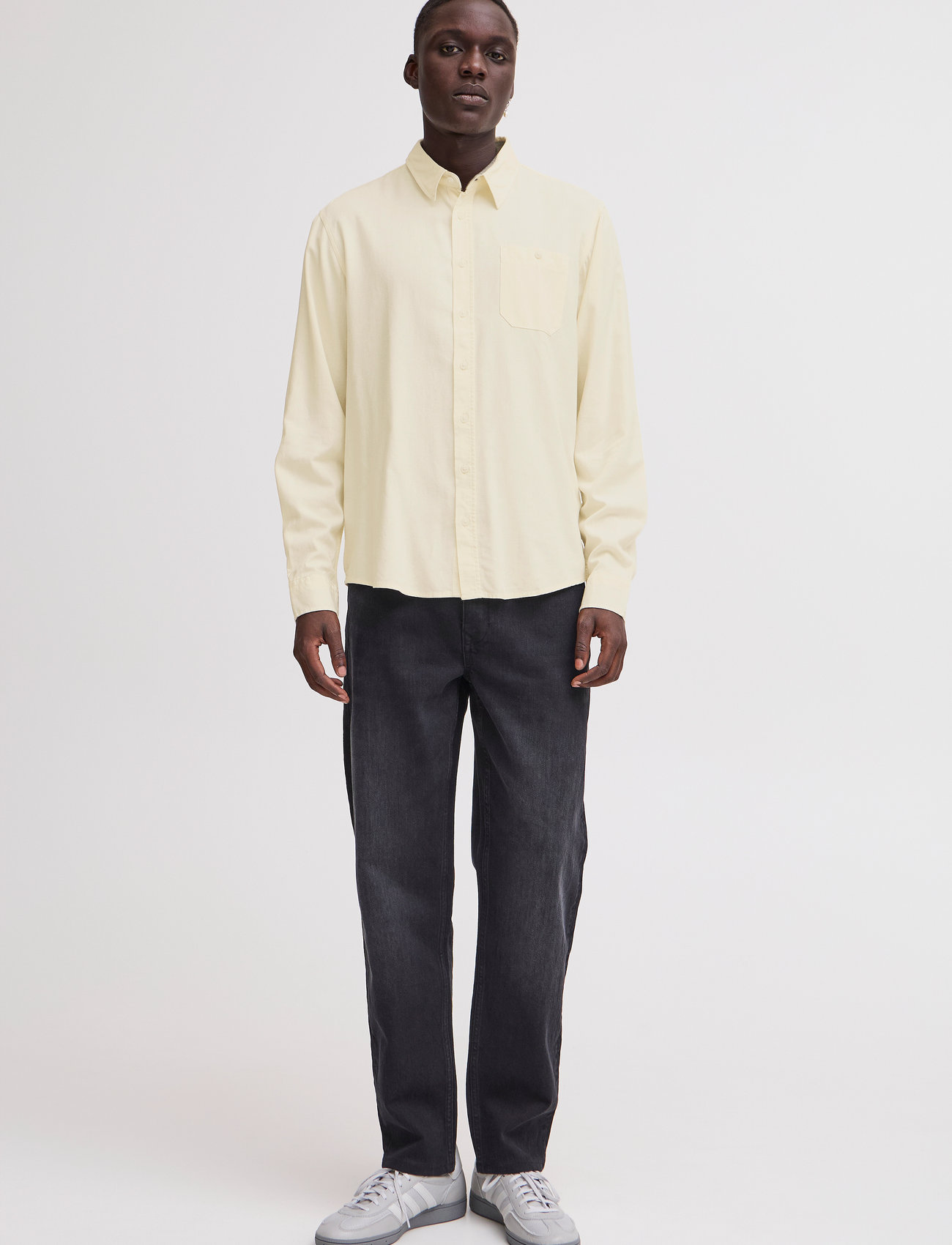 Blend Bhbobby Shirt, XL, Yellow, Skjorter > Skjorter I Hør, Herre