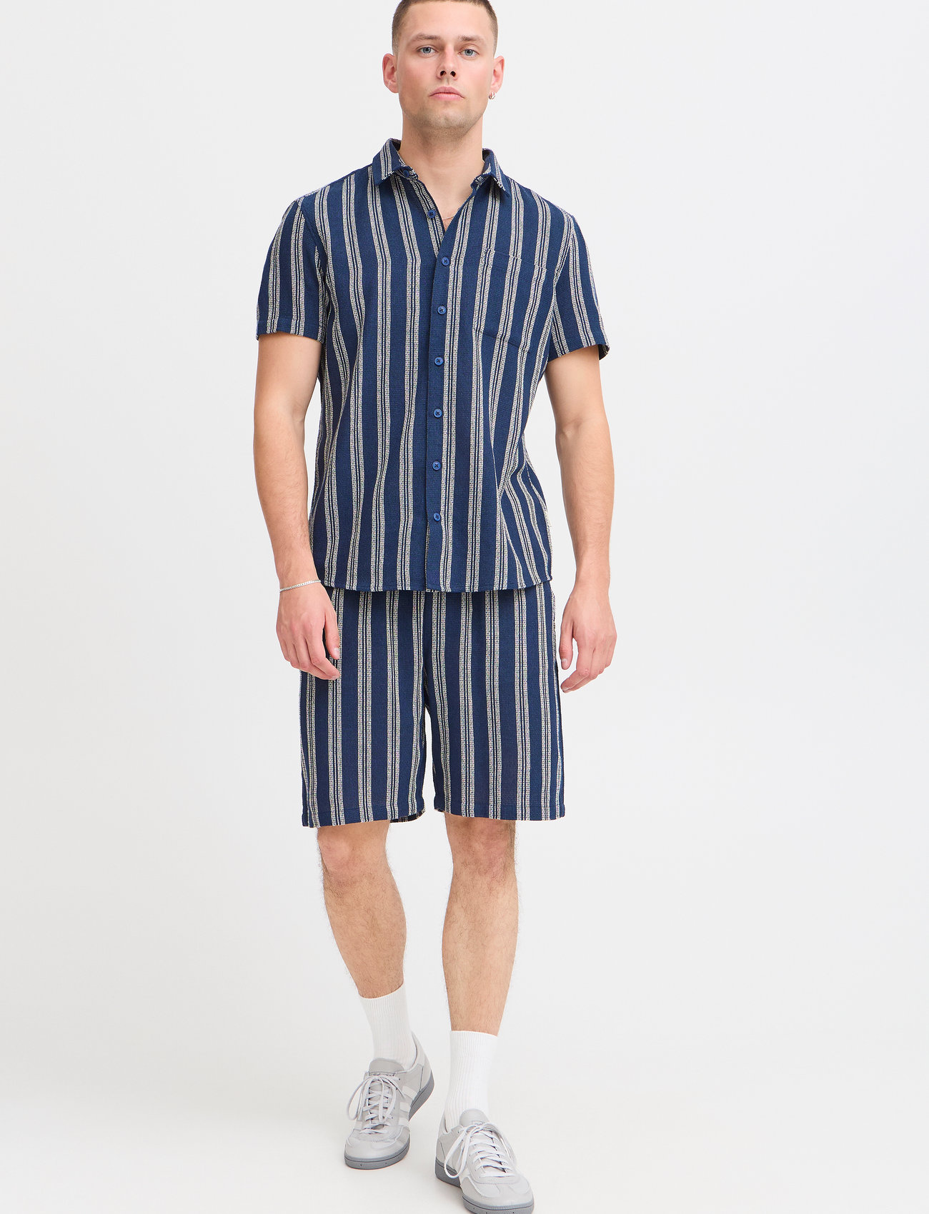 Blend Bhmorgan Shorts, S, Blue, Shorts > Afslappet, Herre