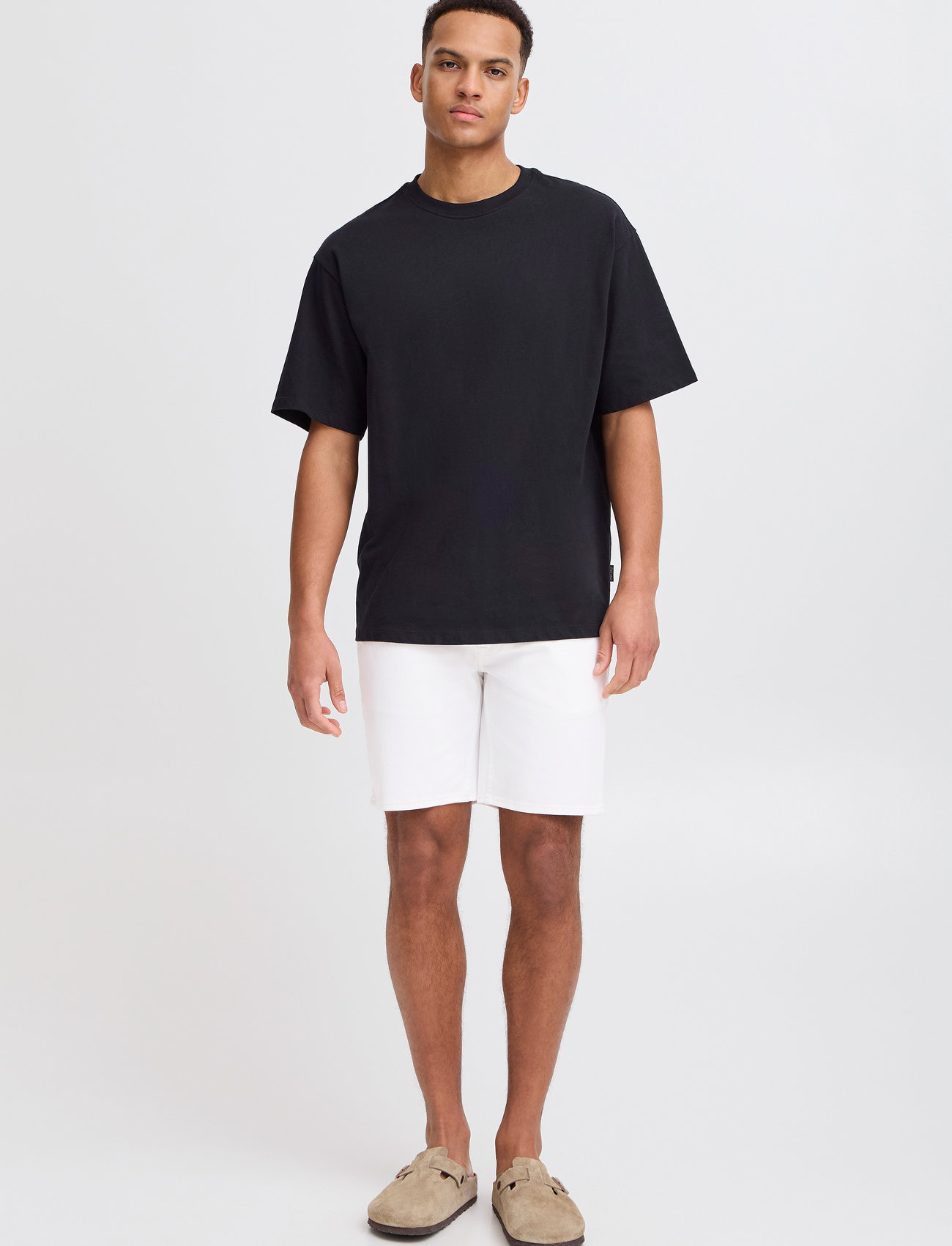 Blend Bhtwister-Denimshorts, S, White, Shorts > Denim, Herre