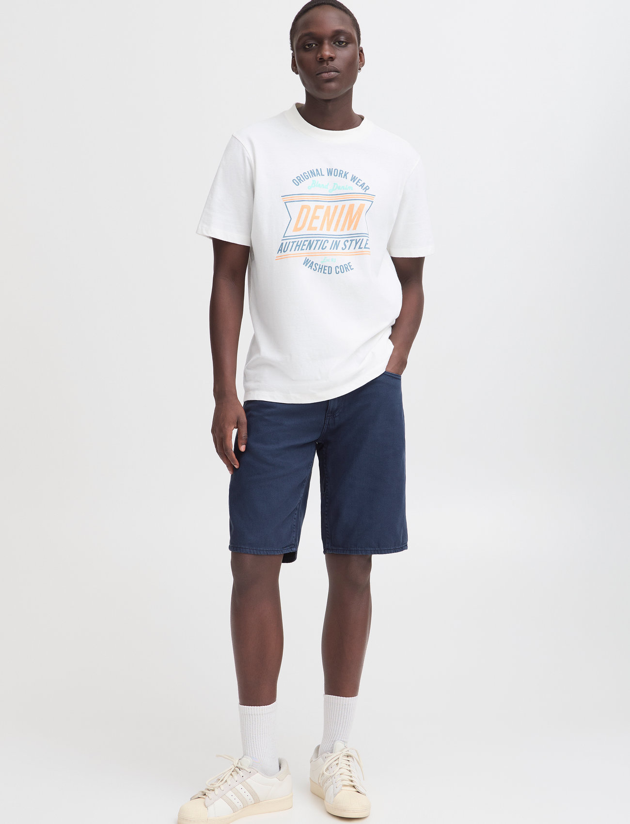 Blend Bhblizzard-Denimshorts, M, Blue, Shorts > Denim, Herre