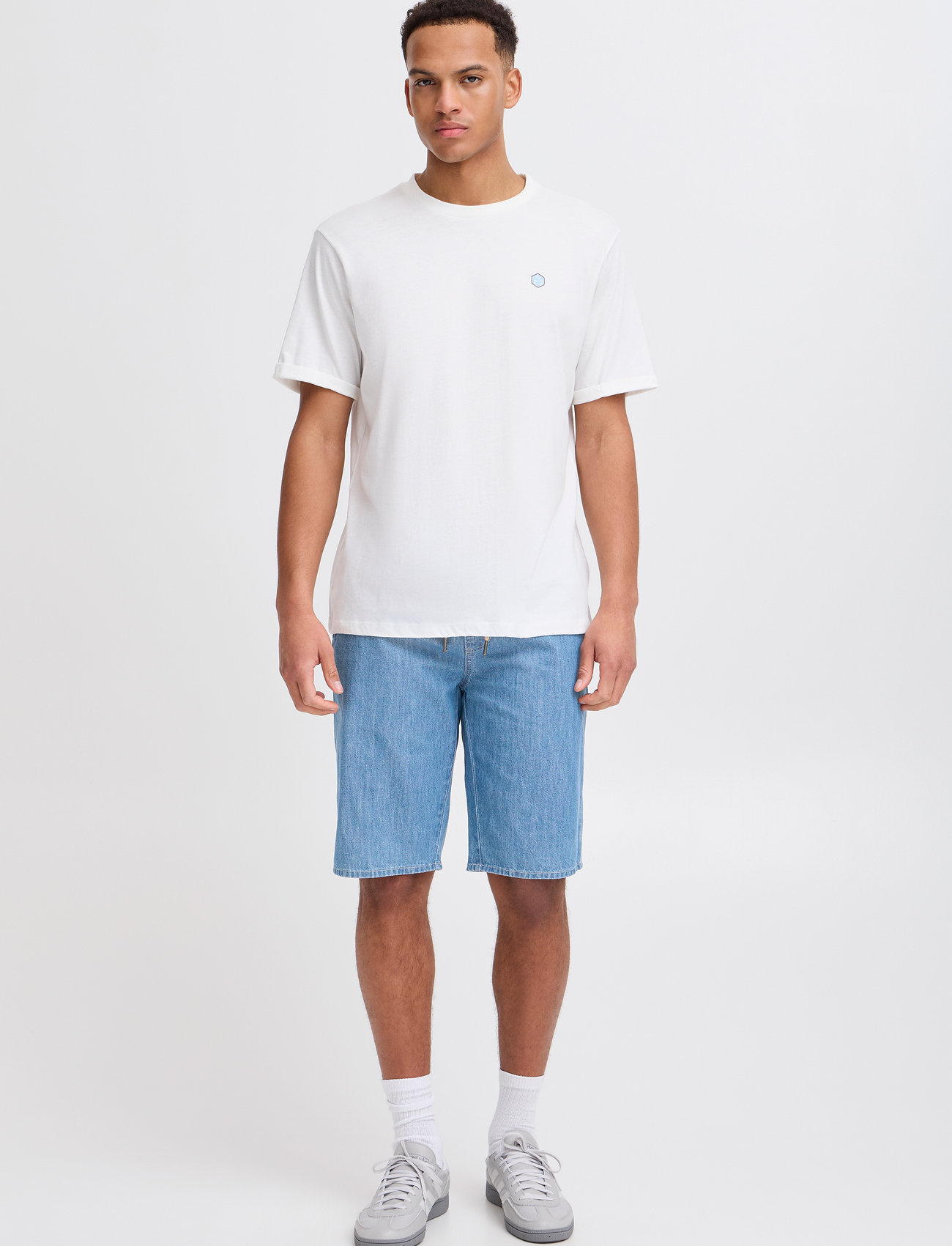 Blend Bhblizzard-Denimshorts, L, Blue, Shorts > Denim, Herre
