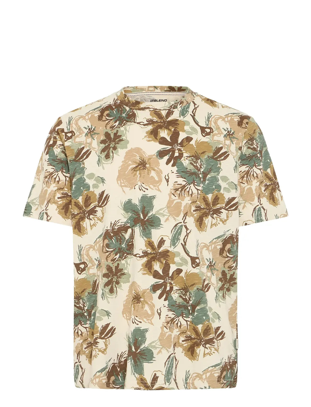BLEND Bhjemo Tee Patterned - L - Herren
