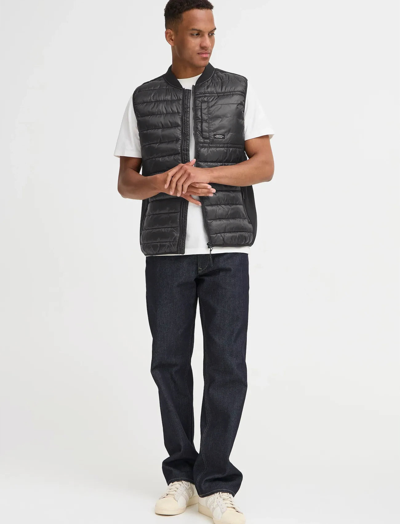 Blend Bheverest Vest, S, Black, Overtøj > Veste, Herre