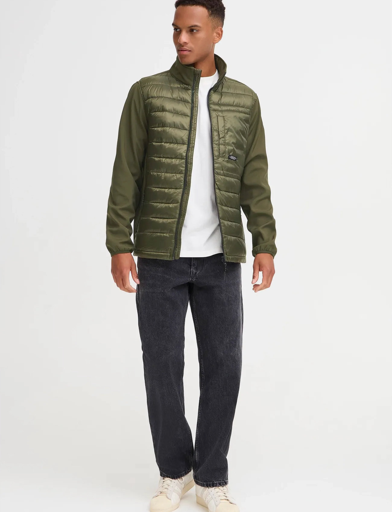 Blend Bheverest Jacket, S, Green, Jakker > Vatterede Jakker, Herre