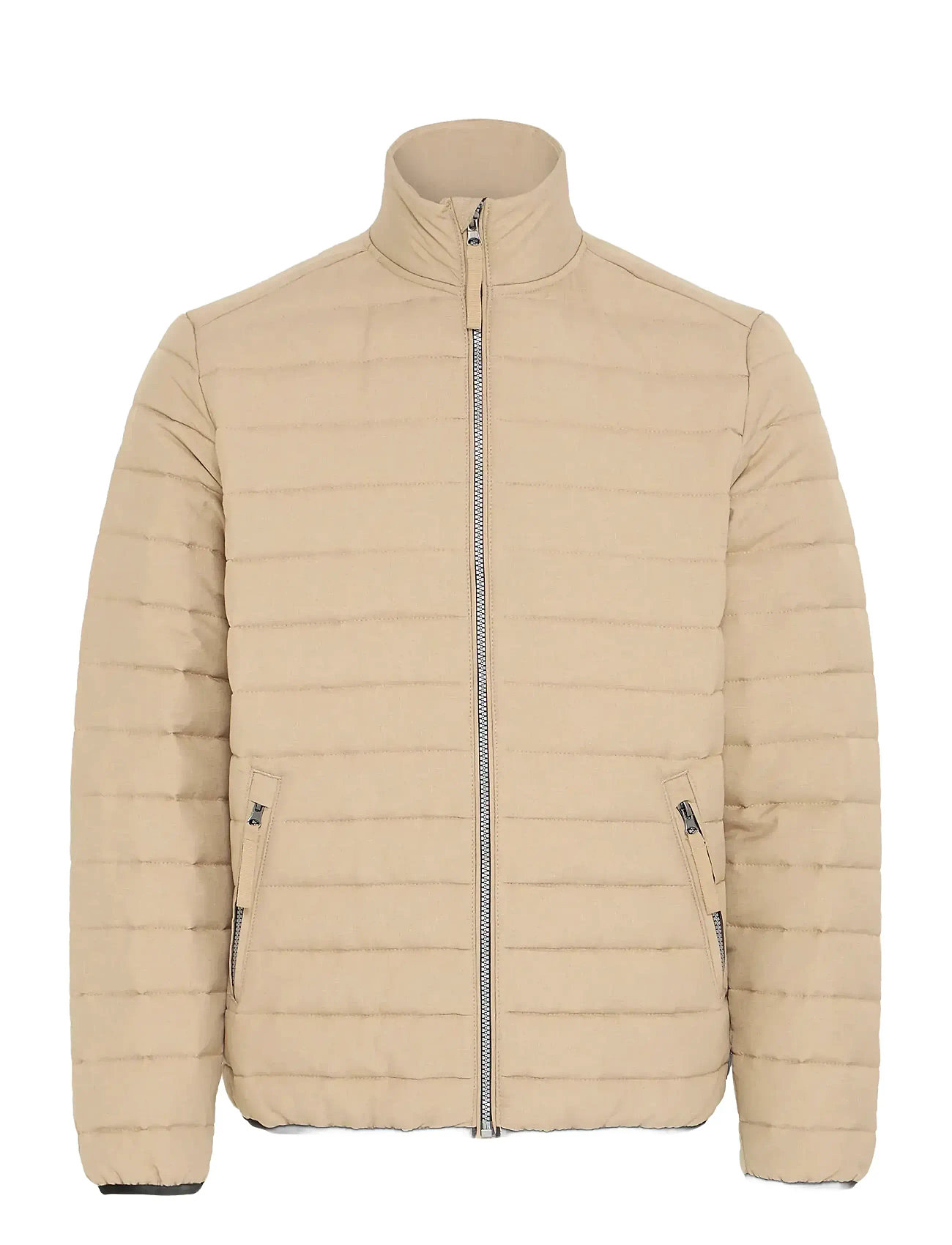 BLEND Bhedmar Puffer With Stand Collar Beige - S - Herren