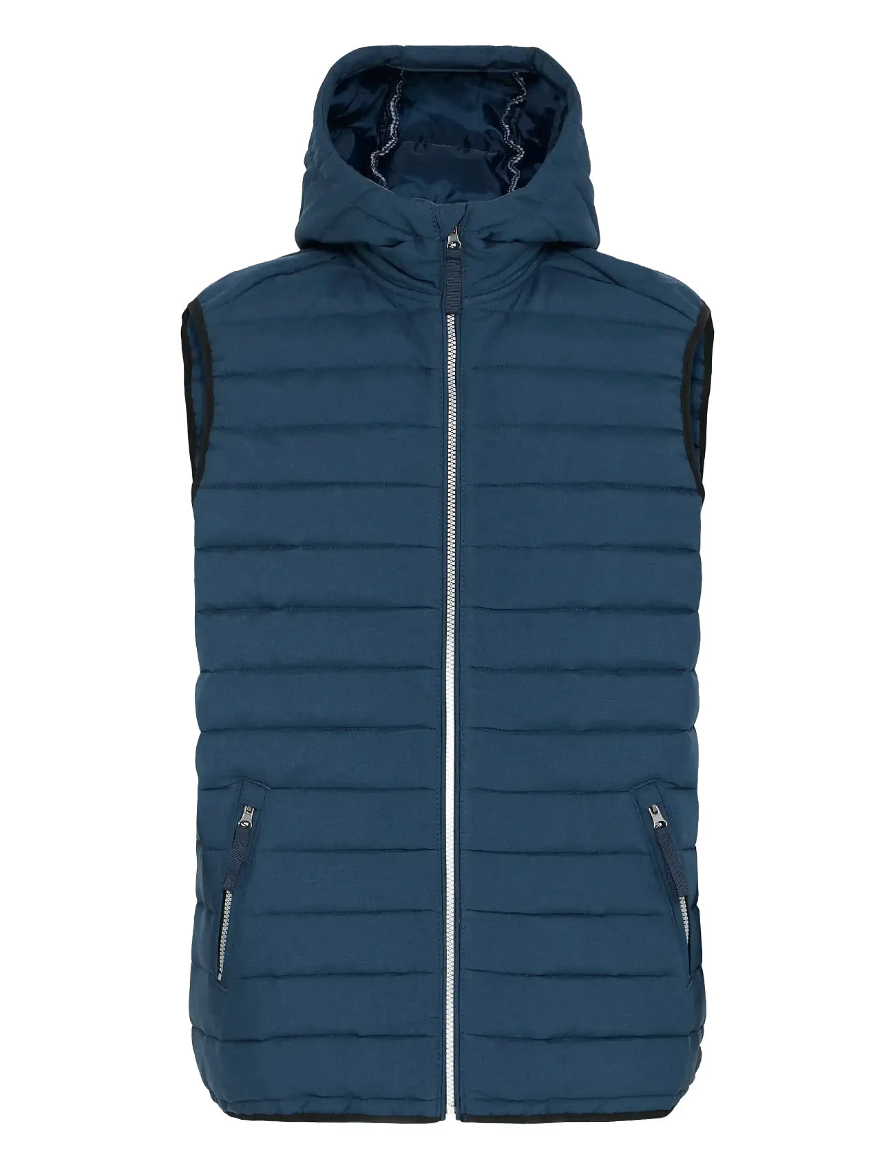 BLEND Bhedmar Vest With Hood Navy - L - Herren