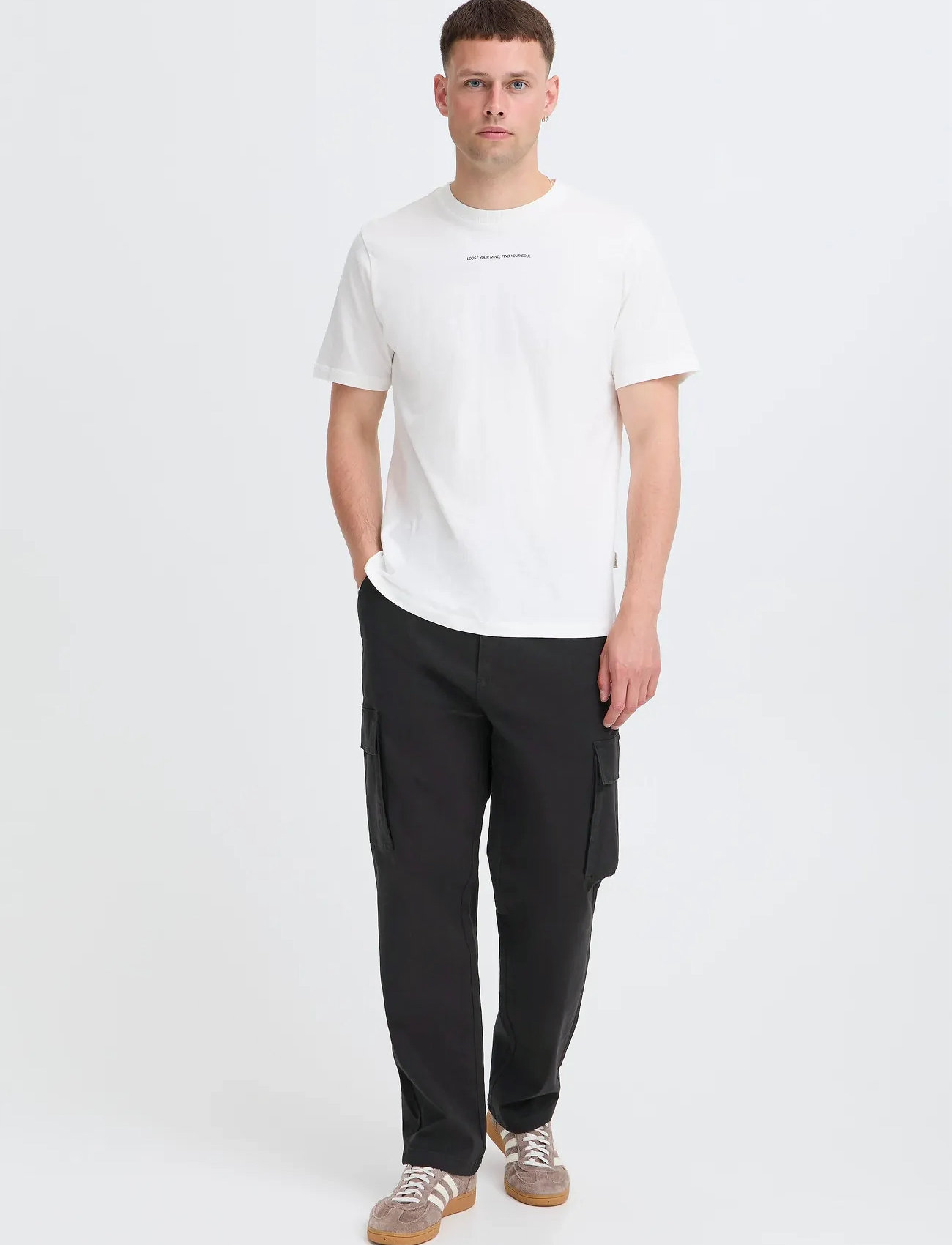 Blend Bhnatan Cargo Noos, 32 x 32, Black, Bukser > Cargo-Bukser, Herre