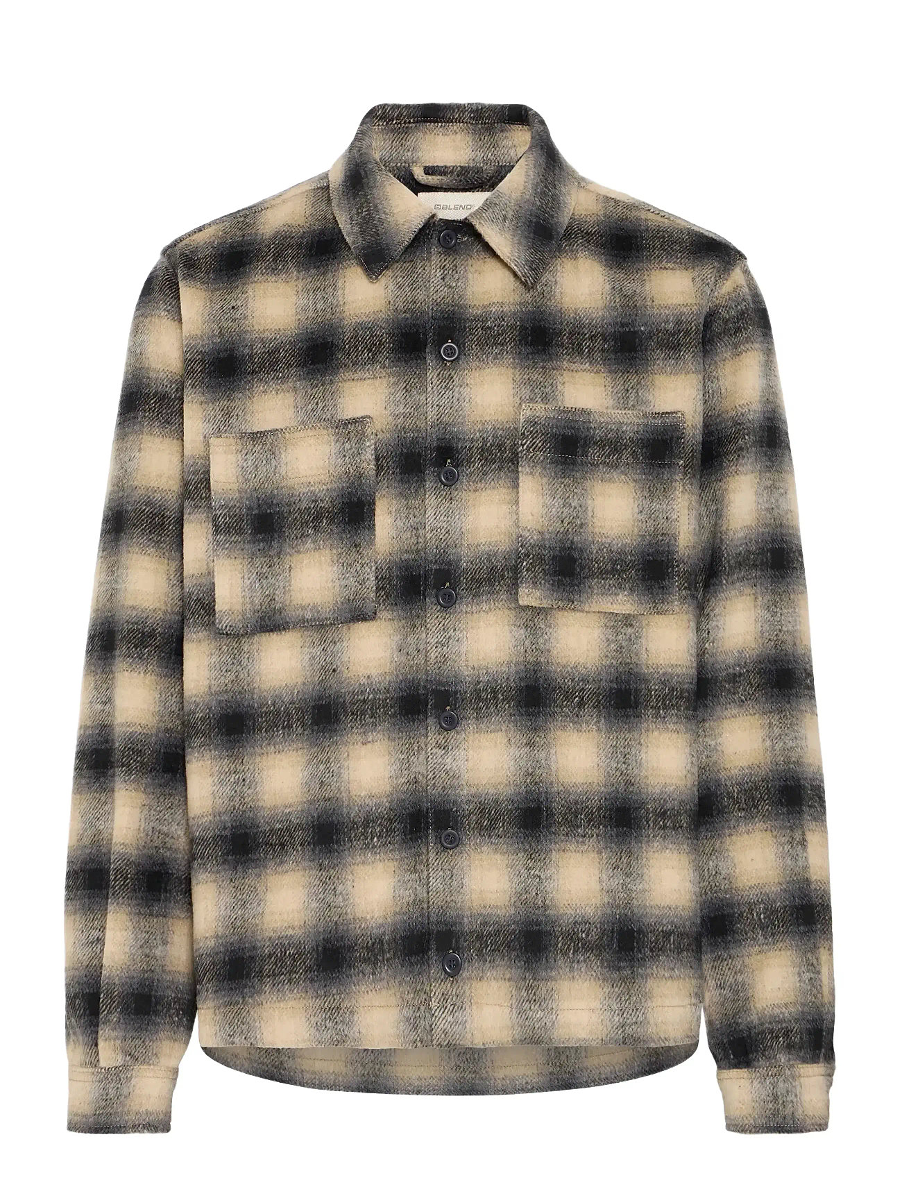 BLEND Bhfaust Overshirt Beige - S - Herren