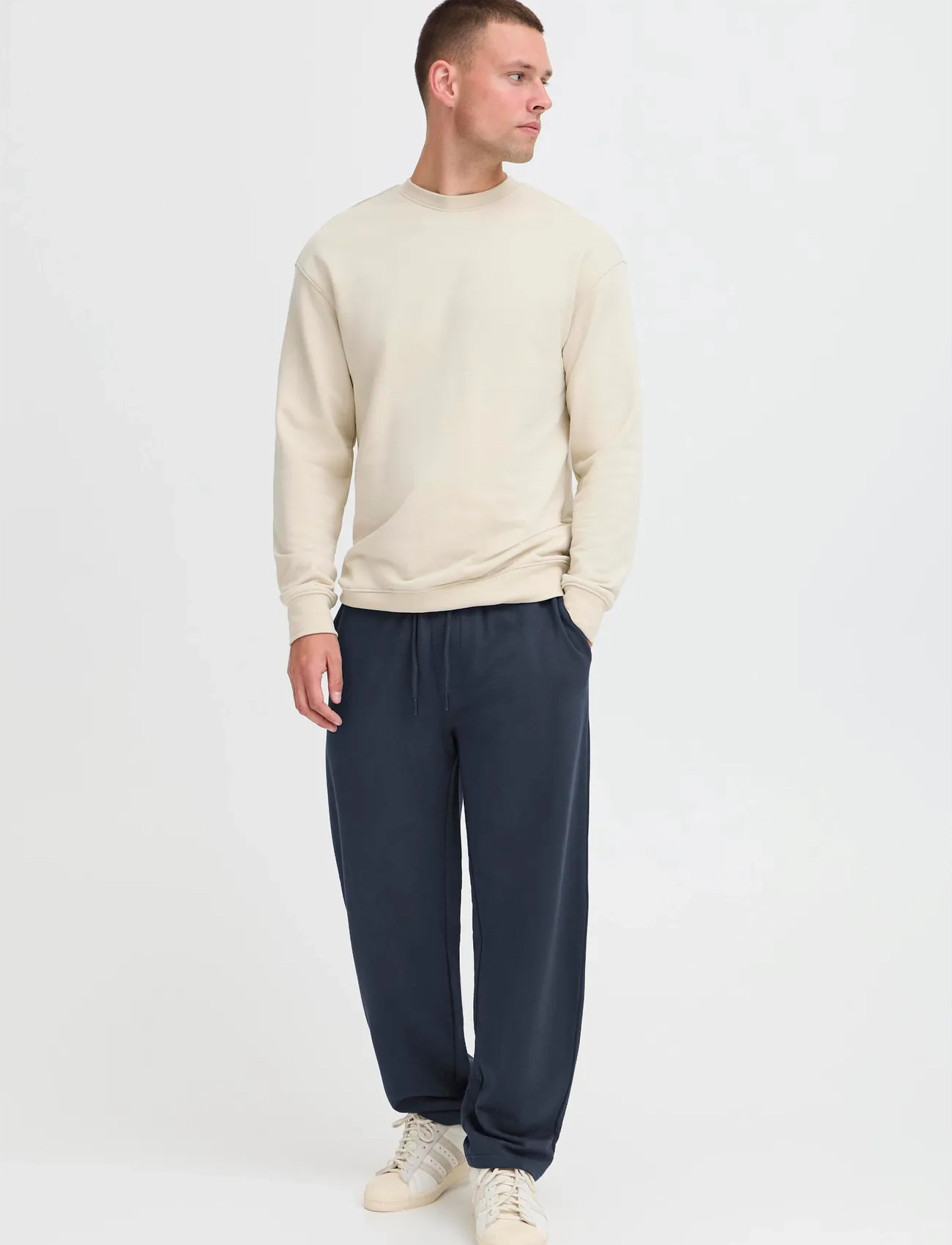 Blend Bhbrody Streight Sweatpants, S, Navy, Underdele > Joggingbukser, Herre
