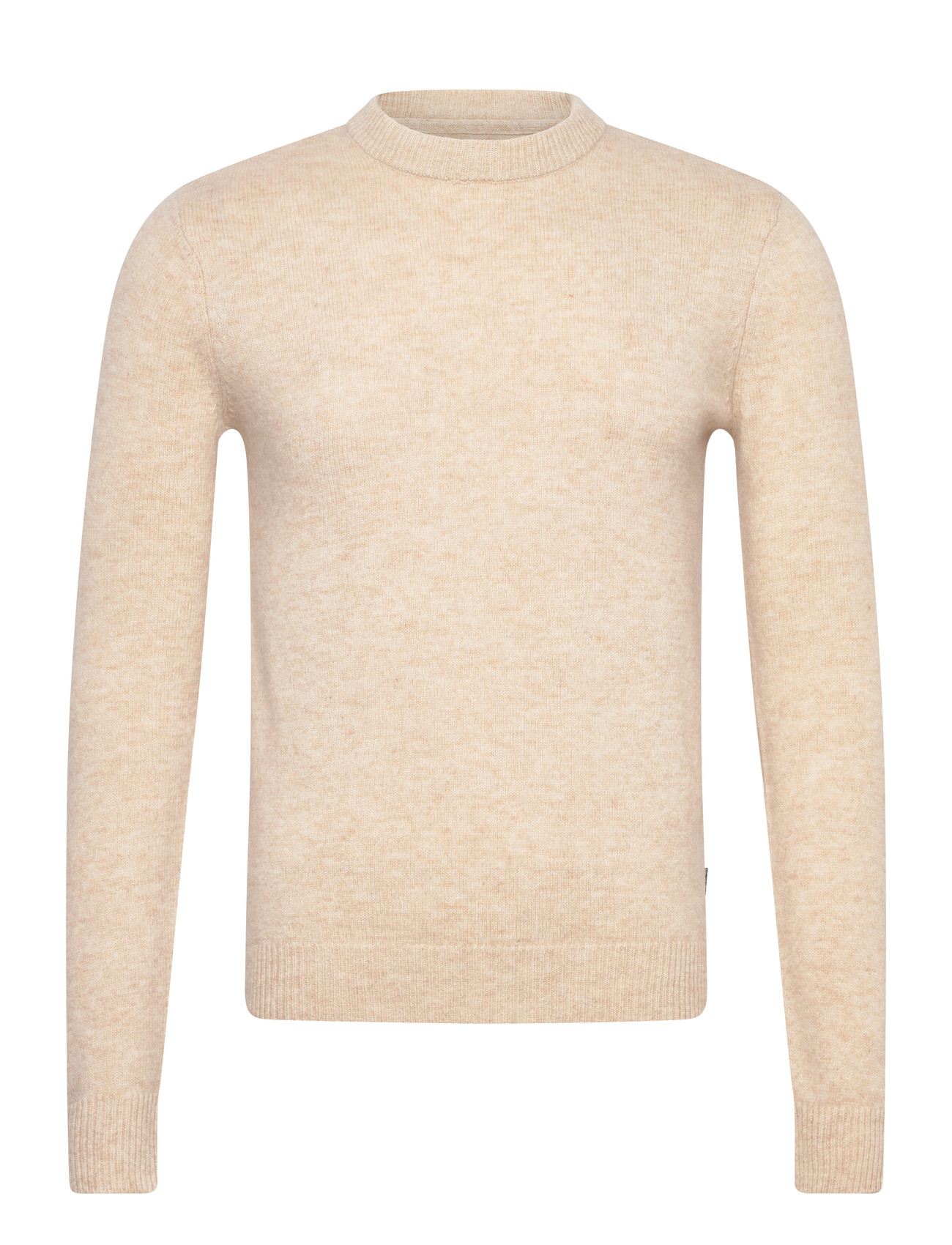 Blend Bhbranko Turtle Knit, M, Cream, Strik > Rullekraves, Herre