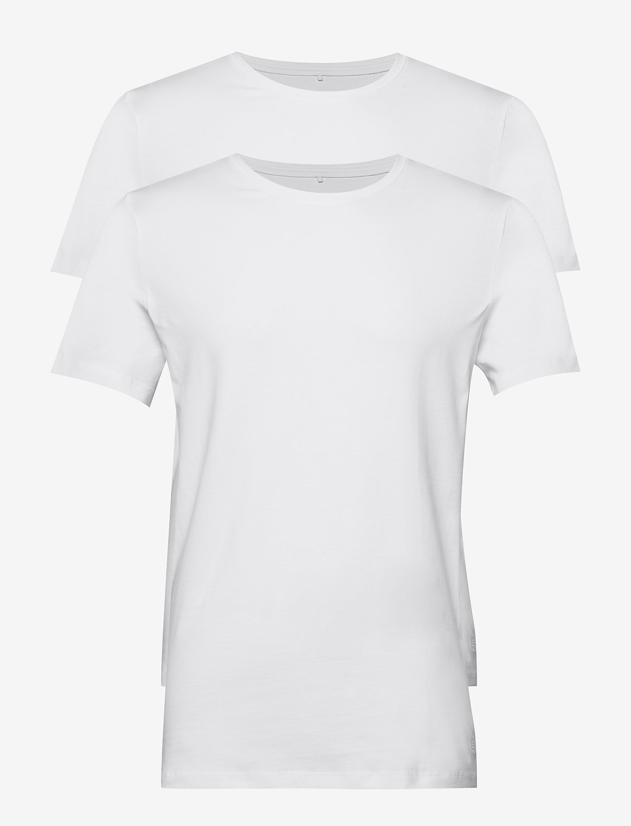 Blend - BHDinton Crew neck tee 2-pack NOOS - multipack t-shirts - white - 0