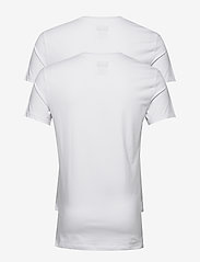 Blend - BHDinton V-neck tee 2-pack NOOS - v-hals t-shirts - white - 1