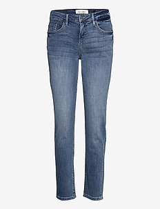 BSLIMAN CASUAL JEANS - straight jeans - med. light denim blue