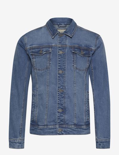 BHNARIL Outerwear - unlined denim jackets - denim middle blue