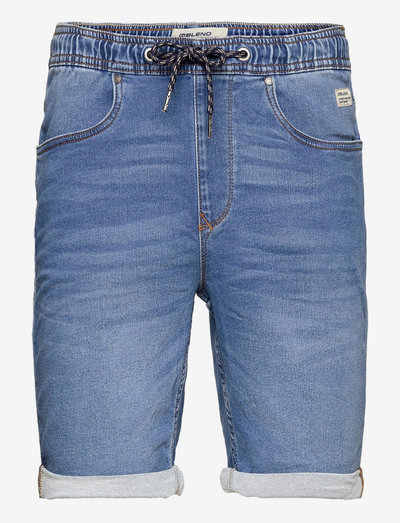 Denim Jogg Shorts - jeansowe szorty - denim middle blue