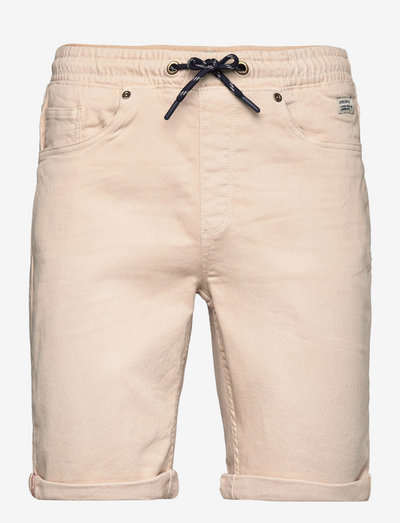 Jogg Denim shorts - denim shorts - oyster gray