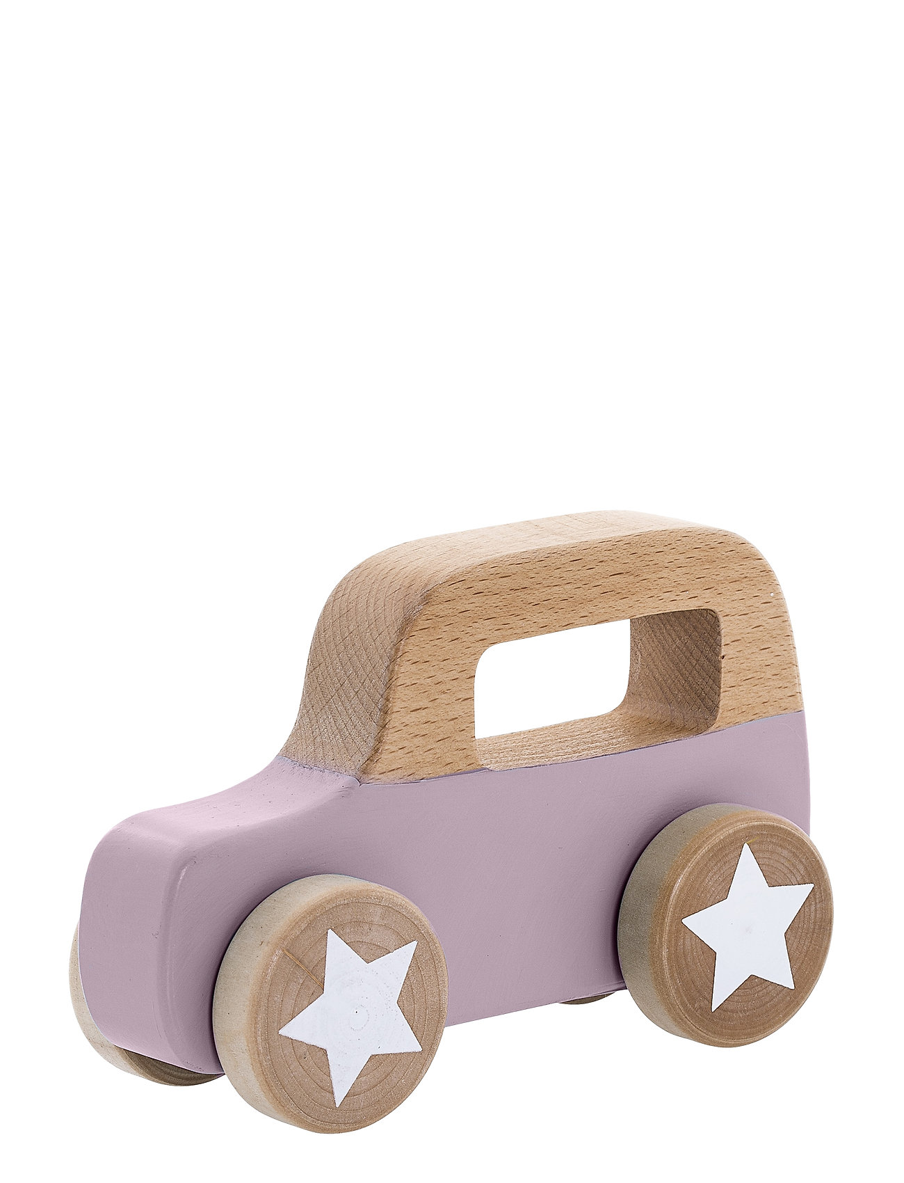 Mingo Toy Car, Purple, Beech Toys Baby Toys Pull Along Toys Lila Bloomingville