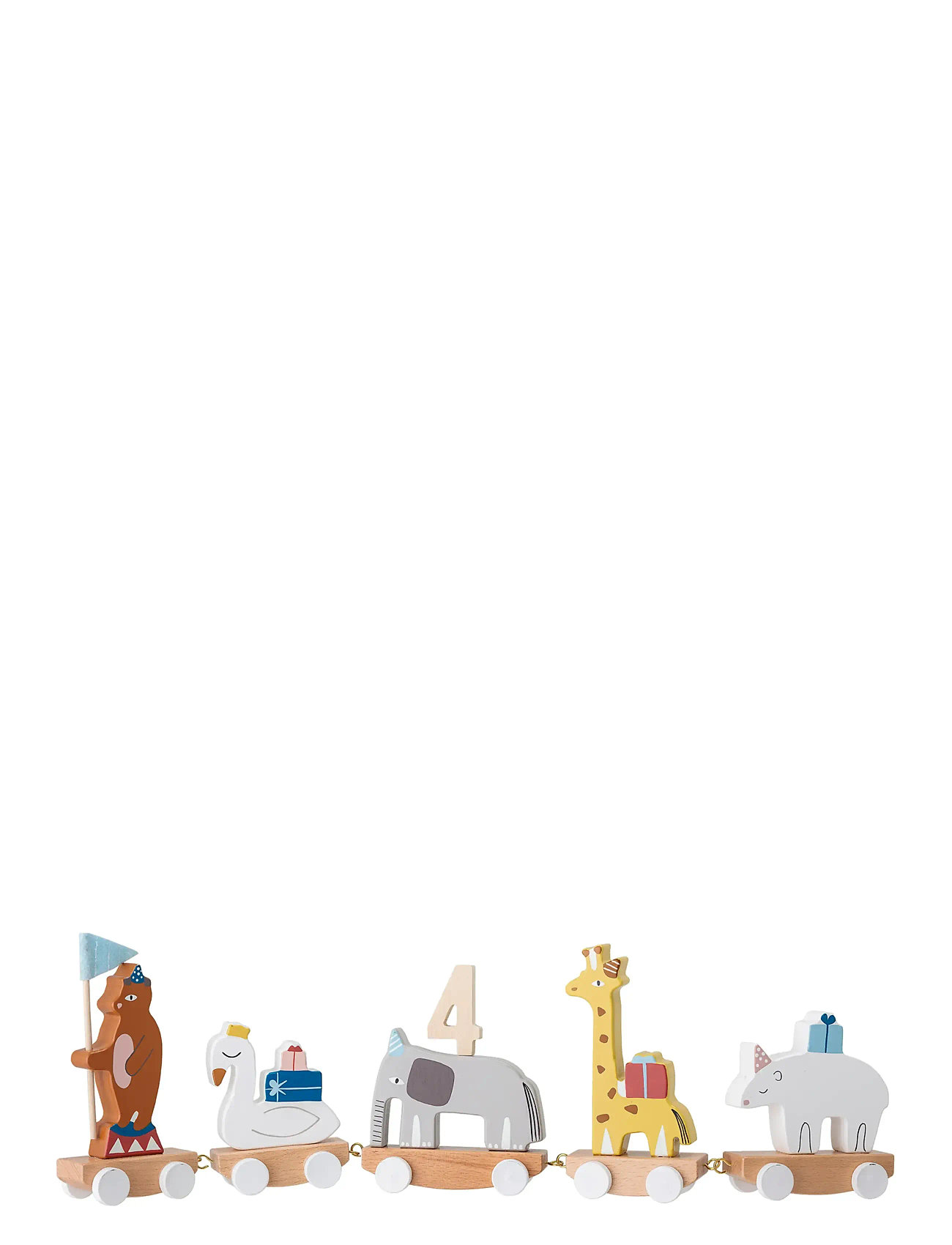 Morea Birthday Decoration, Grey, Beech Patterned Bloomingville