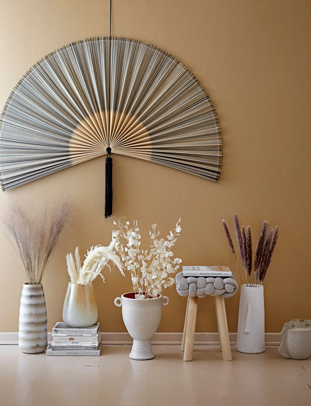 Bloomingville Jaime Wall Decor, Black, Karagumoy, One Size, Black, Dekorativt Tilbehør-Detaljer > Vægdekoration, Unisex