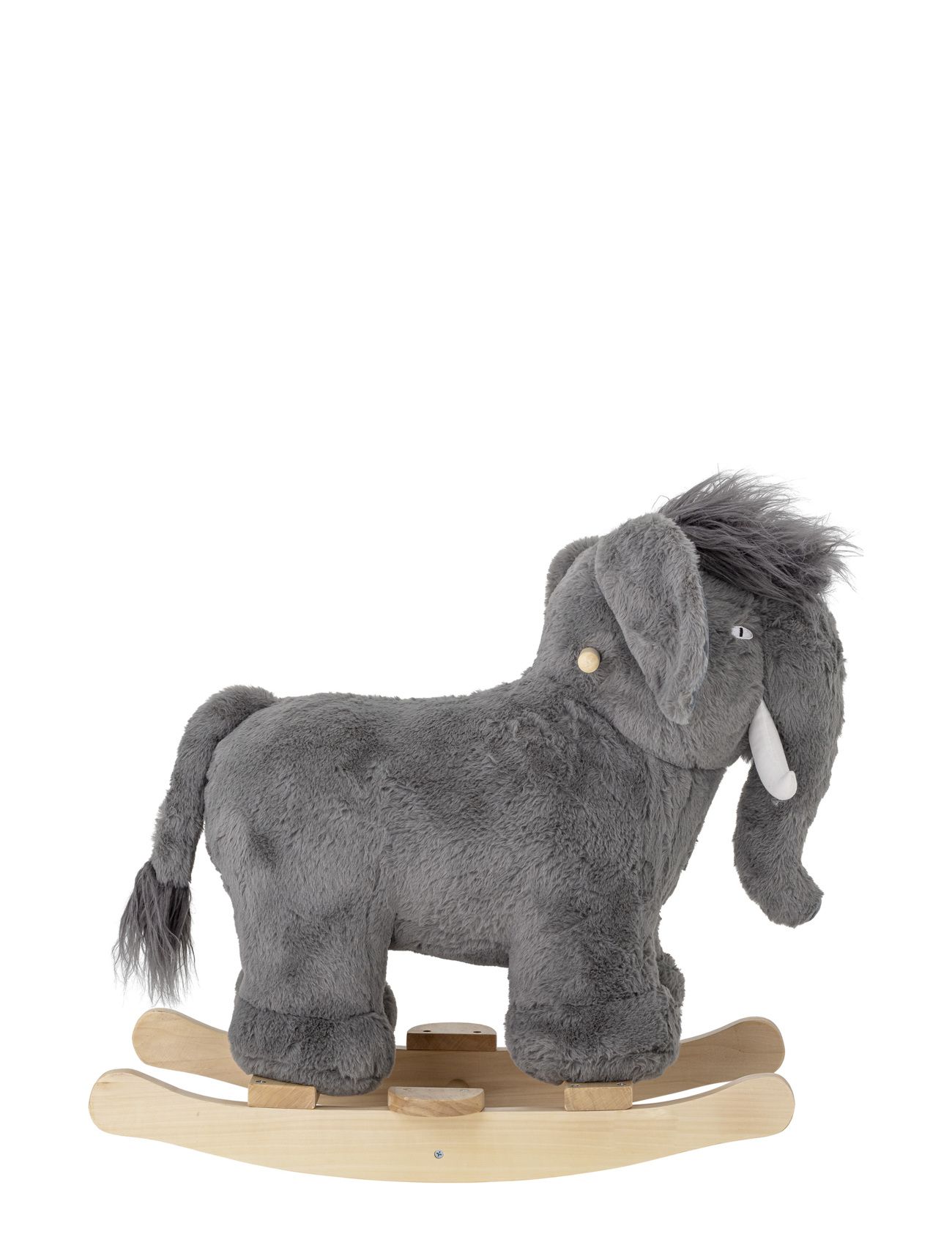 Calma Rocking Toy, Mammoth, Grey, Polyester Grey Bloomingville