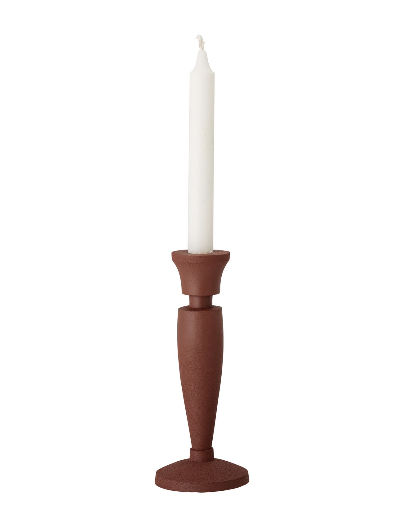 Bloomingville Isel Lysestage, Orange, Aluminium, One Size, Brown, Lysestager & Lanterner > Lysestager, Unisex