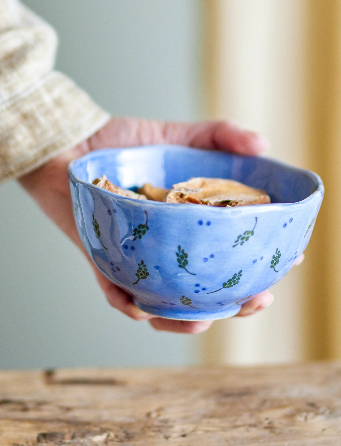 Bloomingville Pippine Bowl, 40 CL, Blue, Skåle Og Serveringsfade > Serveringsskåle, Unisex