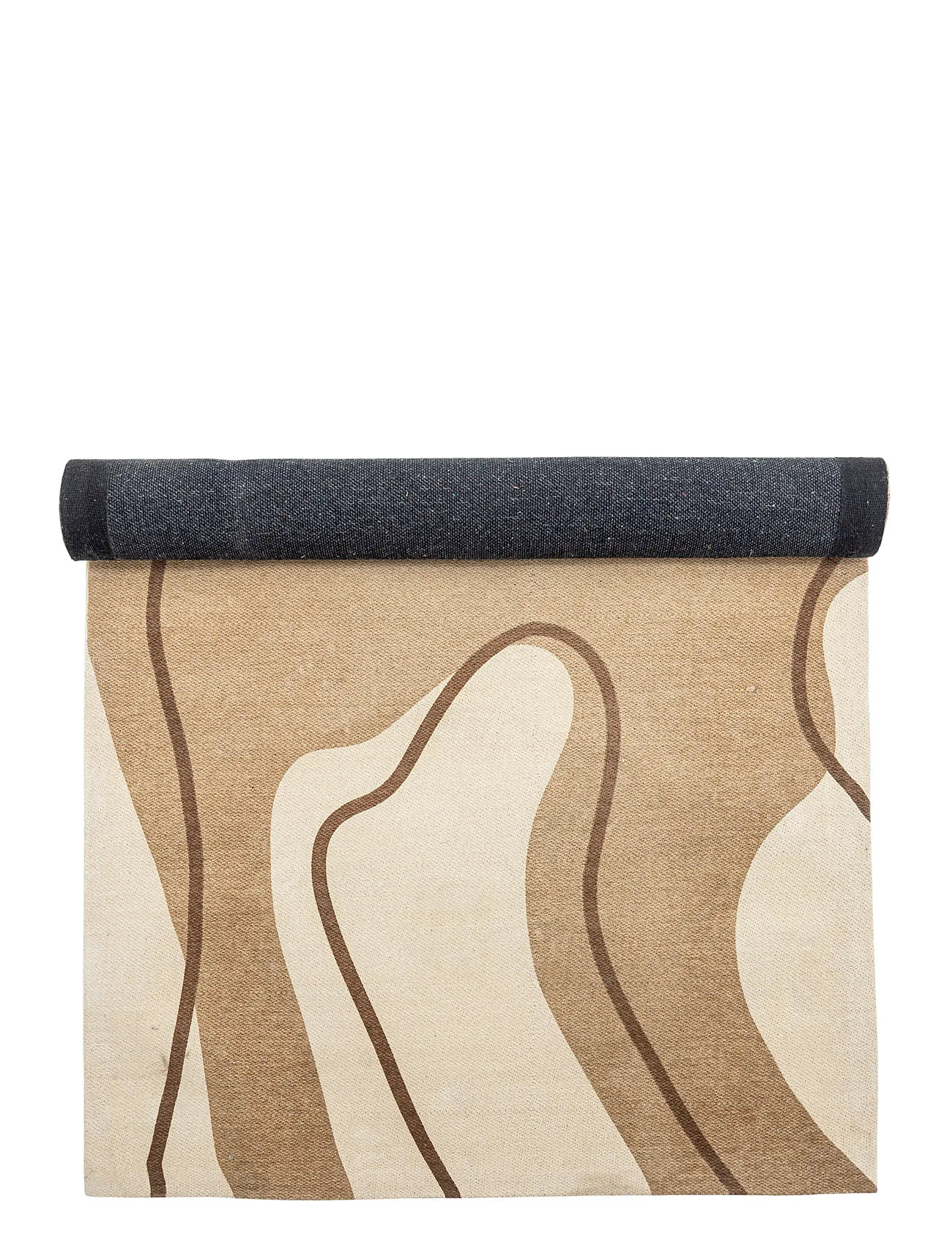 Bloomingville Volano Rug, Nature, Cotton, One Size, Beige, Tæpper > Bomuldstæpper Og Kludetæpper, Unisex