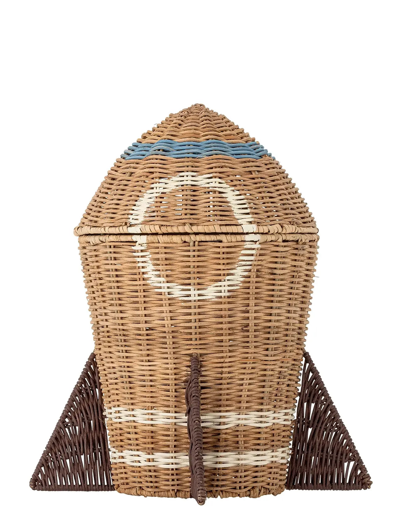 BLOOMINGVILLE Space Basket W/Lid NATURE - Ø 31 CM - Kinder