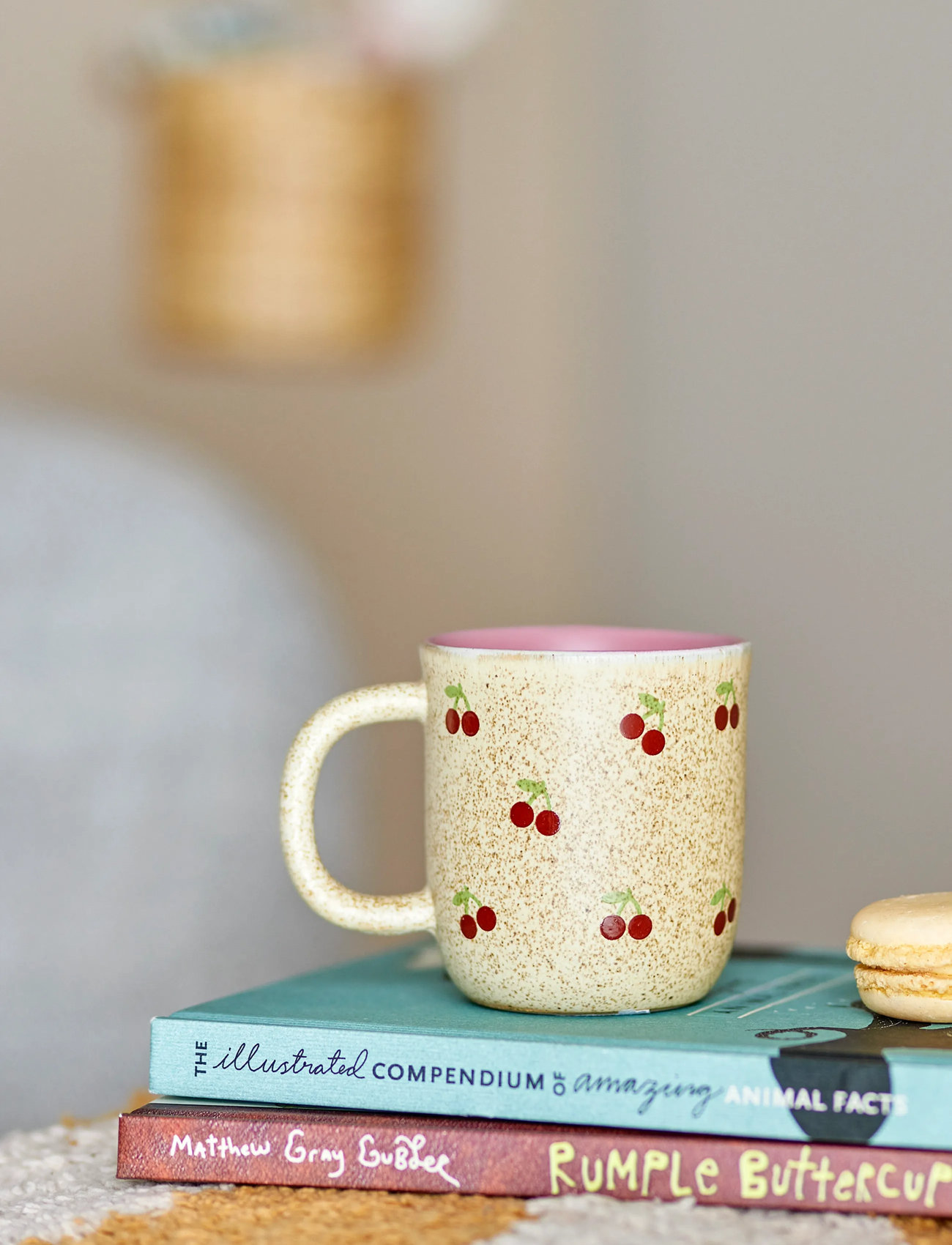 Bloomingville Cherry Cup, 170 ml, Beige, Måltid > Kopper & Krus, Børn