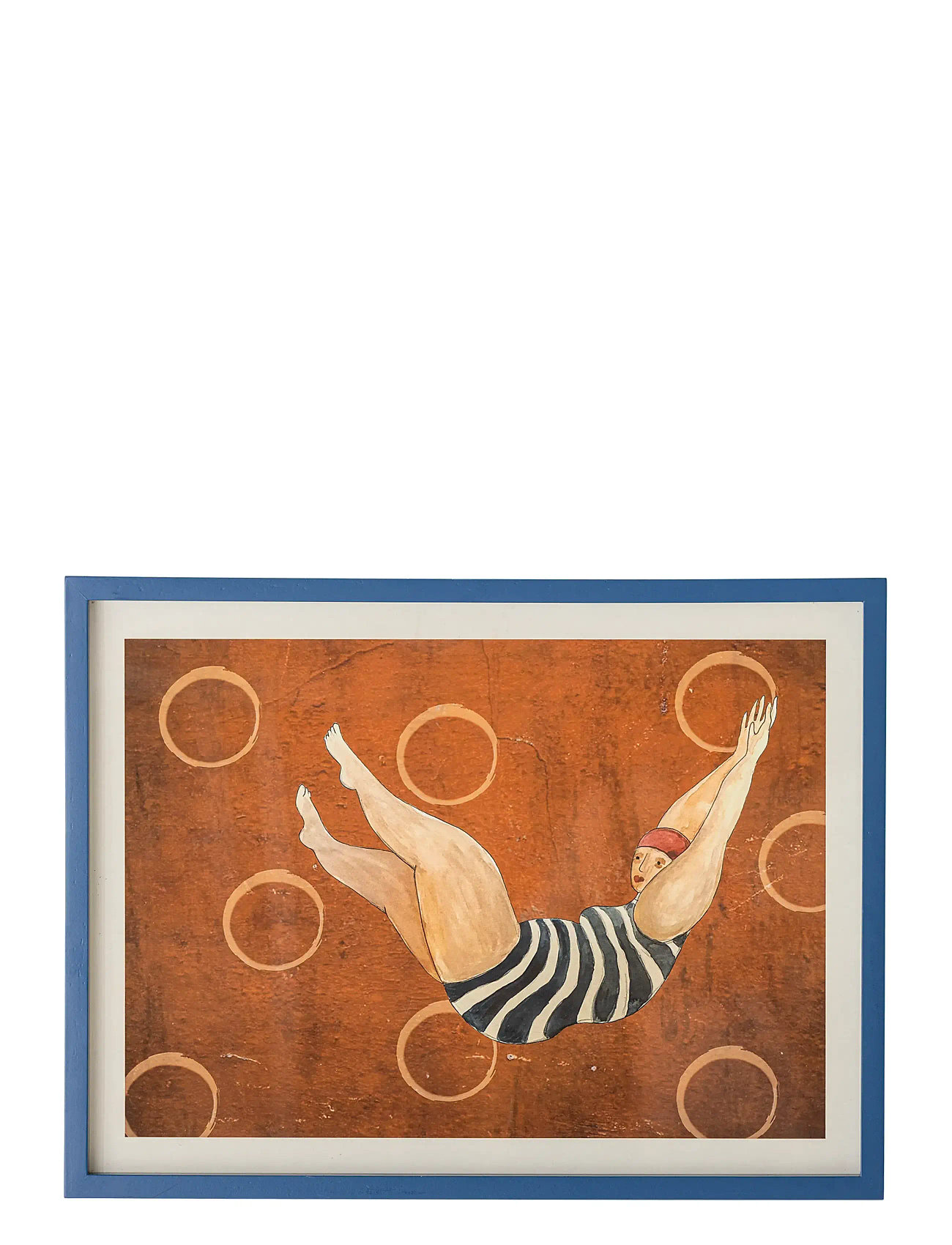 BLOOMINGVILLE Svela Illustration W/ Frame Braun - 47 CM - Unisex
