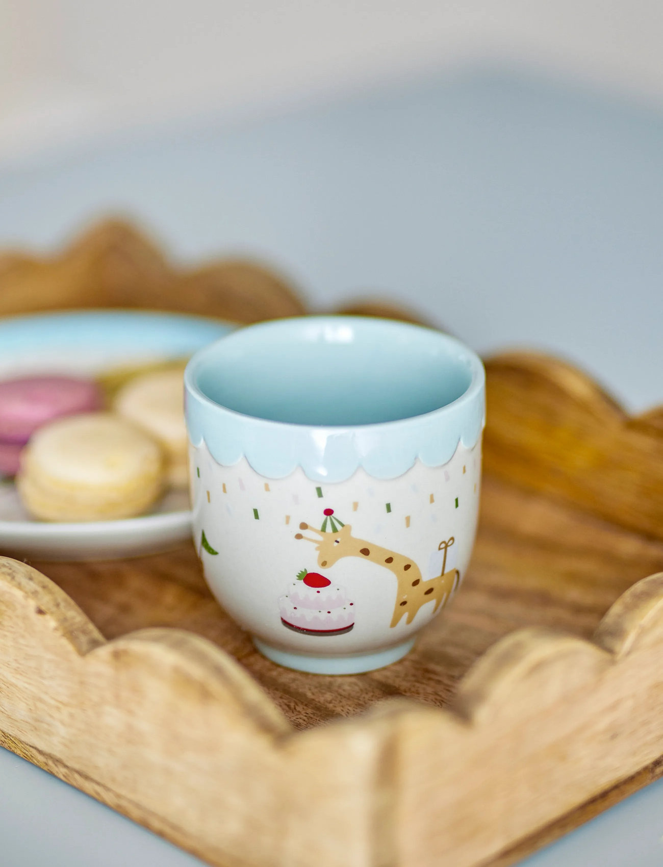 Bloomingville Celebrate Cup, 150 ml, Blue, Måltid > Kopper & Krus, Børn