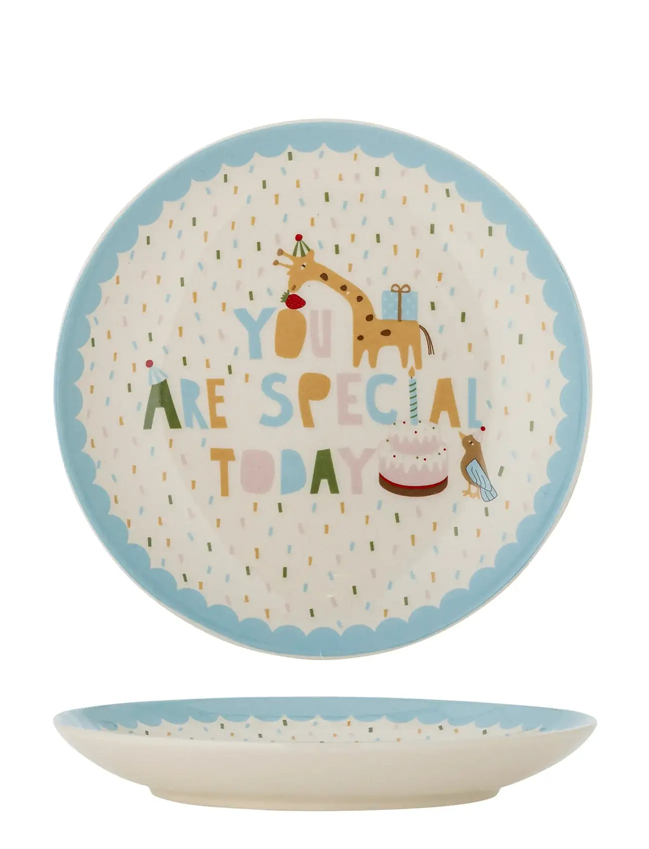 BLOOMINGVILLE Celebrate Plate Patterned - Ø 16 CM - Kinder