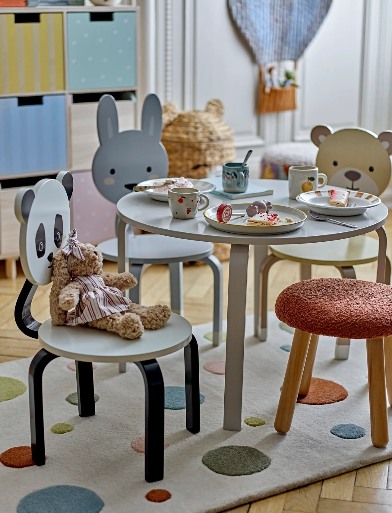 Bloomingville Marle Chair, H58 cm, Grey, Møbler > Stole Og Skamler, Børn
