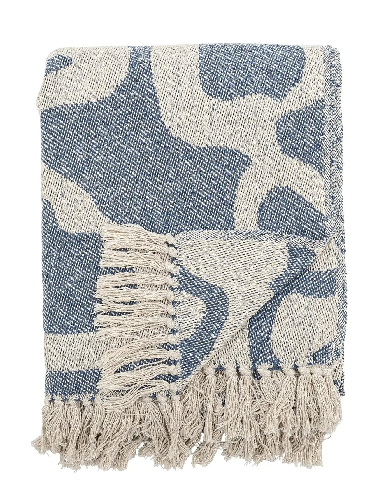 BLOOMINGVILLE Salobre Throw Blau - 160X130CM - Unisex
