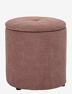 Siabella Pouf, Rose, Polyester - einrichtung - rose