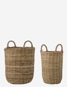 Sede Basket, Set of 2 - tvättkorgar - brown