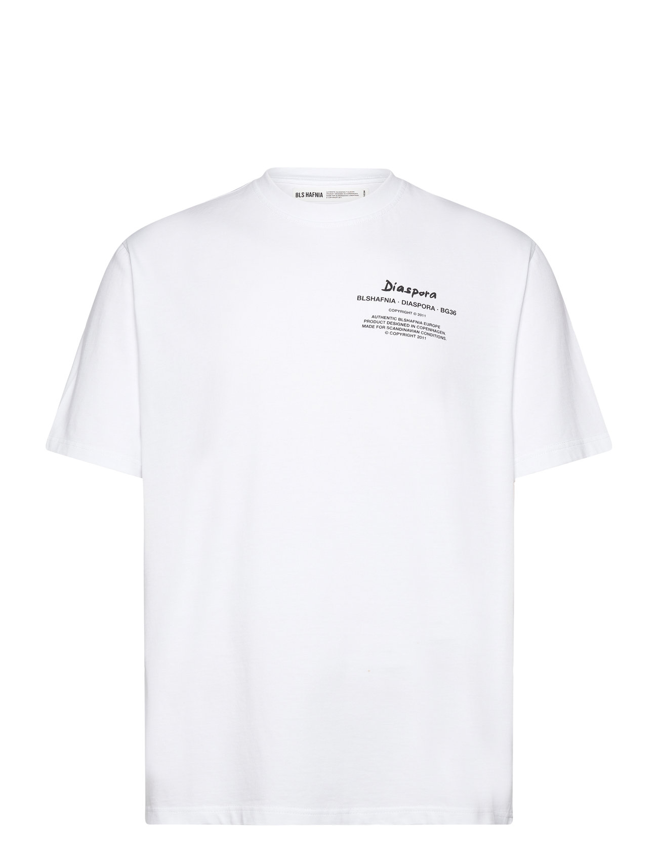 Honor T-Shirt Tops T-Kortærmet Skjorte White BLS Hafnia