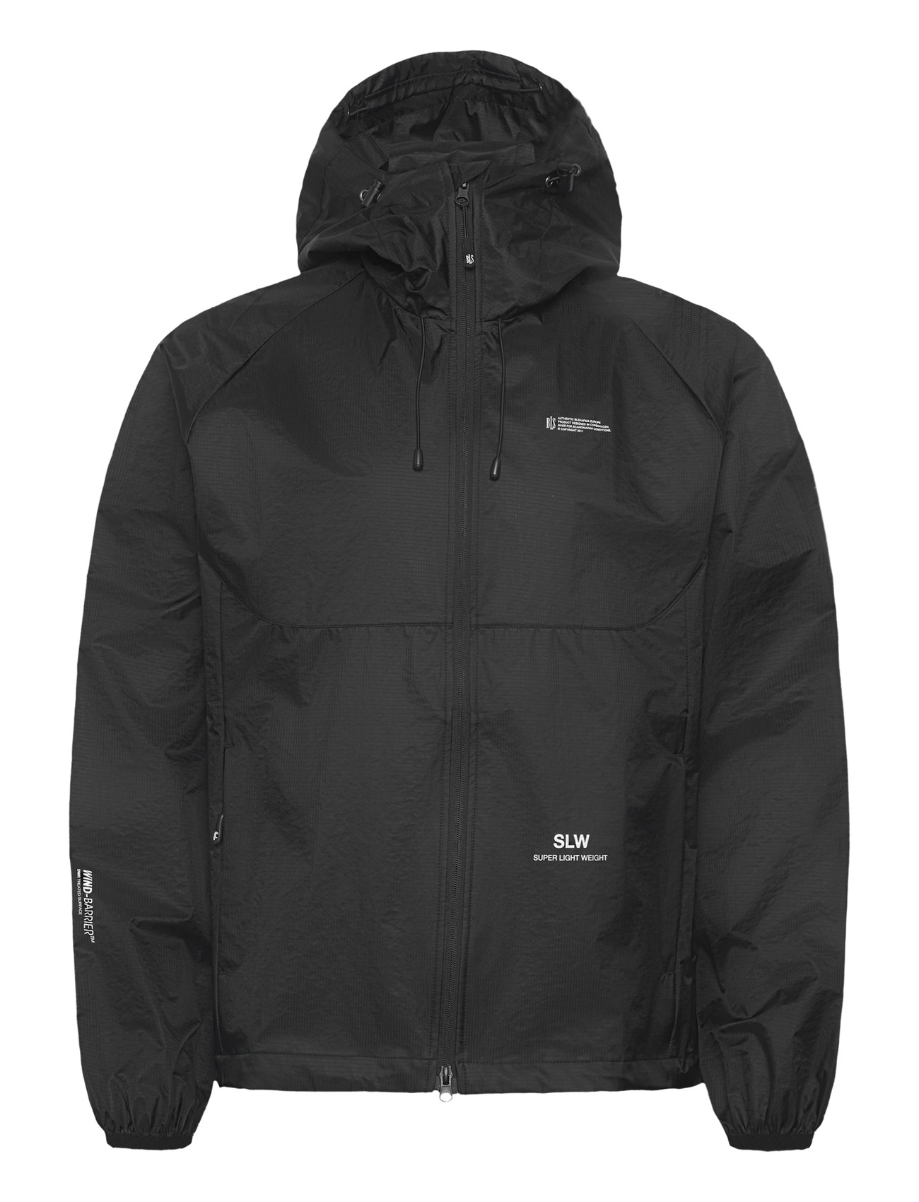 BLS Hafnia Alpha Windbreaker, S, Black, Sport Jackets > Sport Outdoor Jackets, Herre