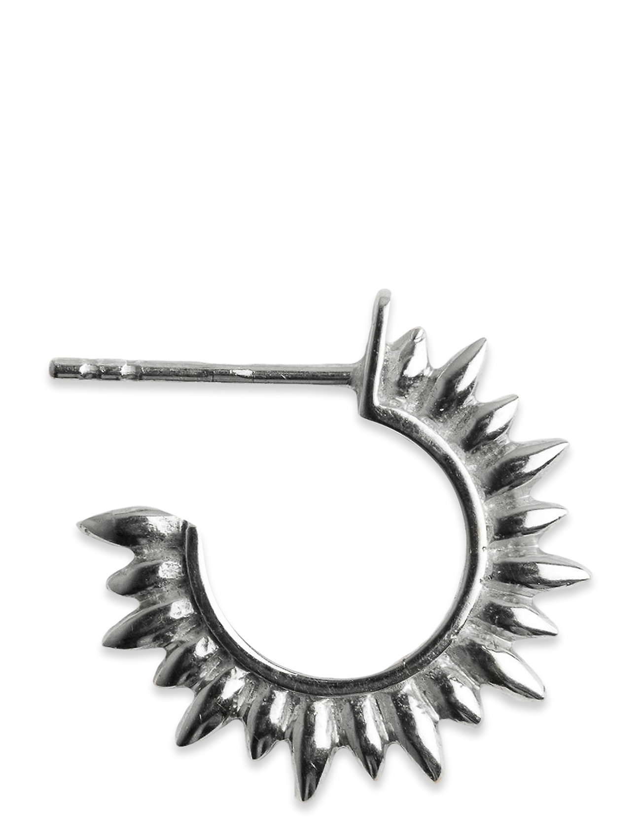 Mini Sun Hoops Designers Jewellery Earrings Single Earring Silver Blue Billie