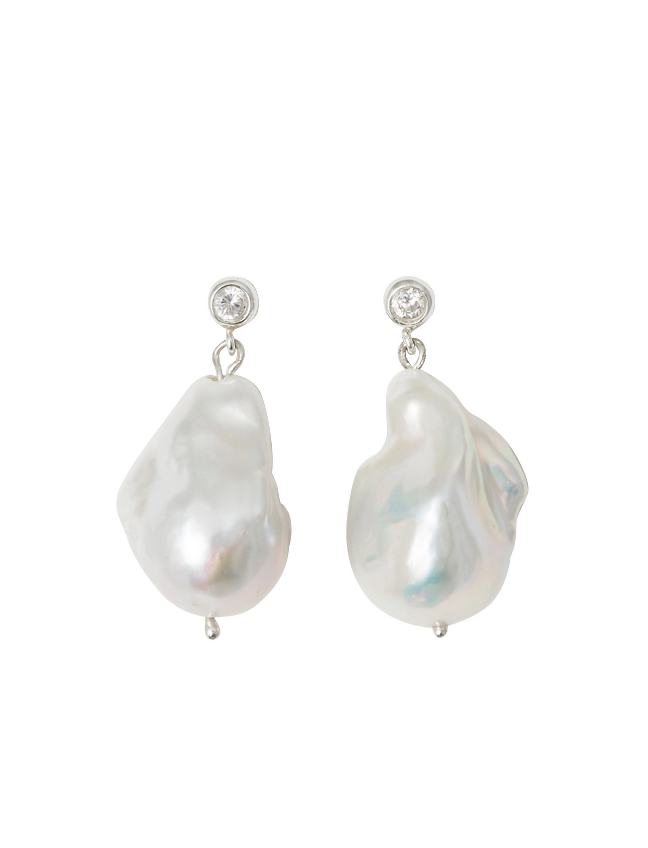 Giant Pearl Earrings Designers Jewellery Earrings Pendants Earrings Silver Blue Billie