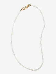 Blue Billie Thin Pearl Necklace 