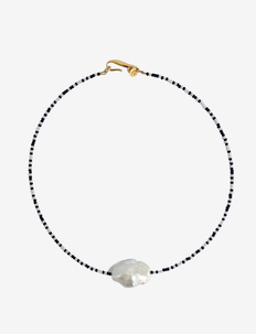Bead baroque necklace - chain bracelets - ocra